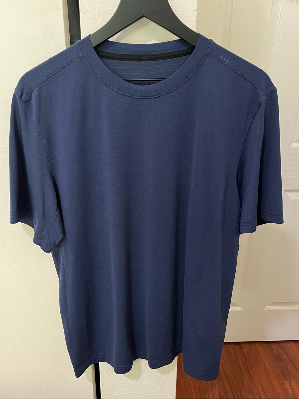lululemon athletica Navy Short Sleeve Crew Tee